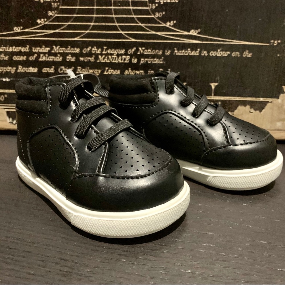 NWT First Impressions Baby Boys Hi-Top Sneakers